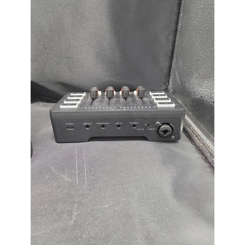 BLUE Mic And Fifine Audio Mixer